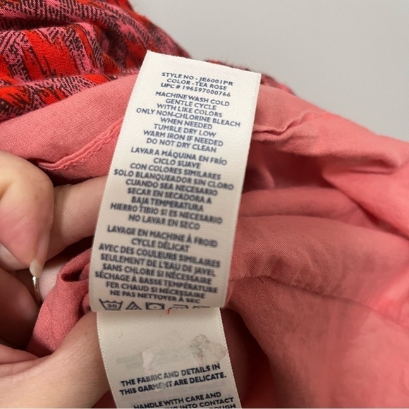 Joie Maxi Dress Sleeveless Tiered Maxi Dress in Tea Rose Size XXL - Picture 8 of 10